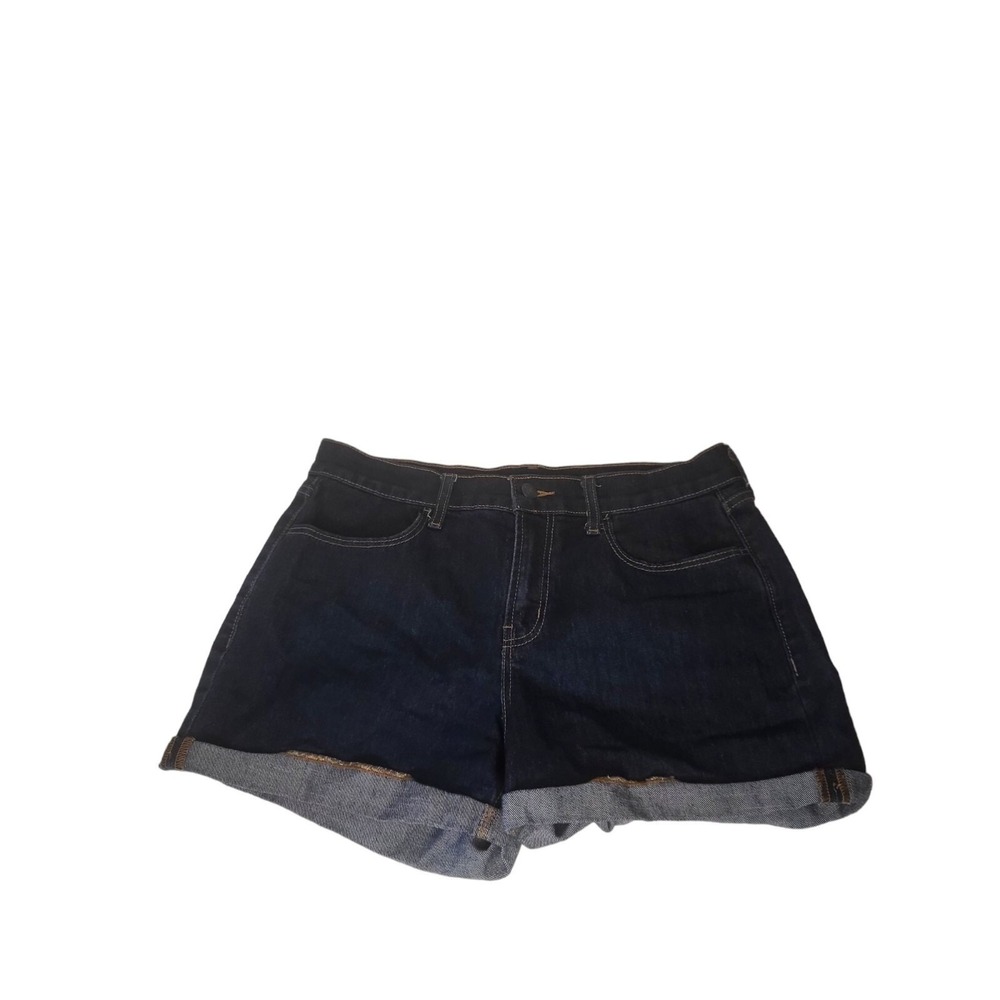 Old Navy Jean Shorts Womens Sz 10 Blue Denim Cuffed Everyday Summer Casual